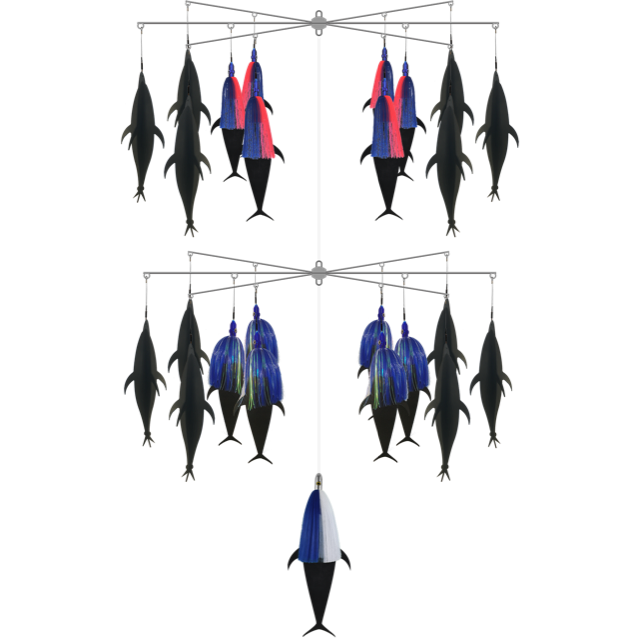 Fish Razr Tackle 3-D Dredges (Single And Double) | 38" Bar Size | 0.150" Bar Thickness