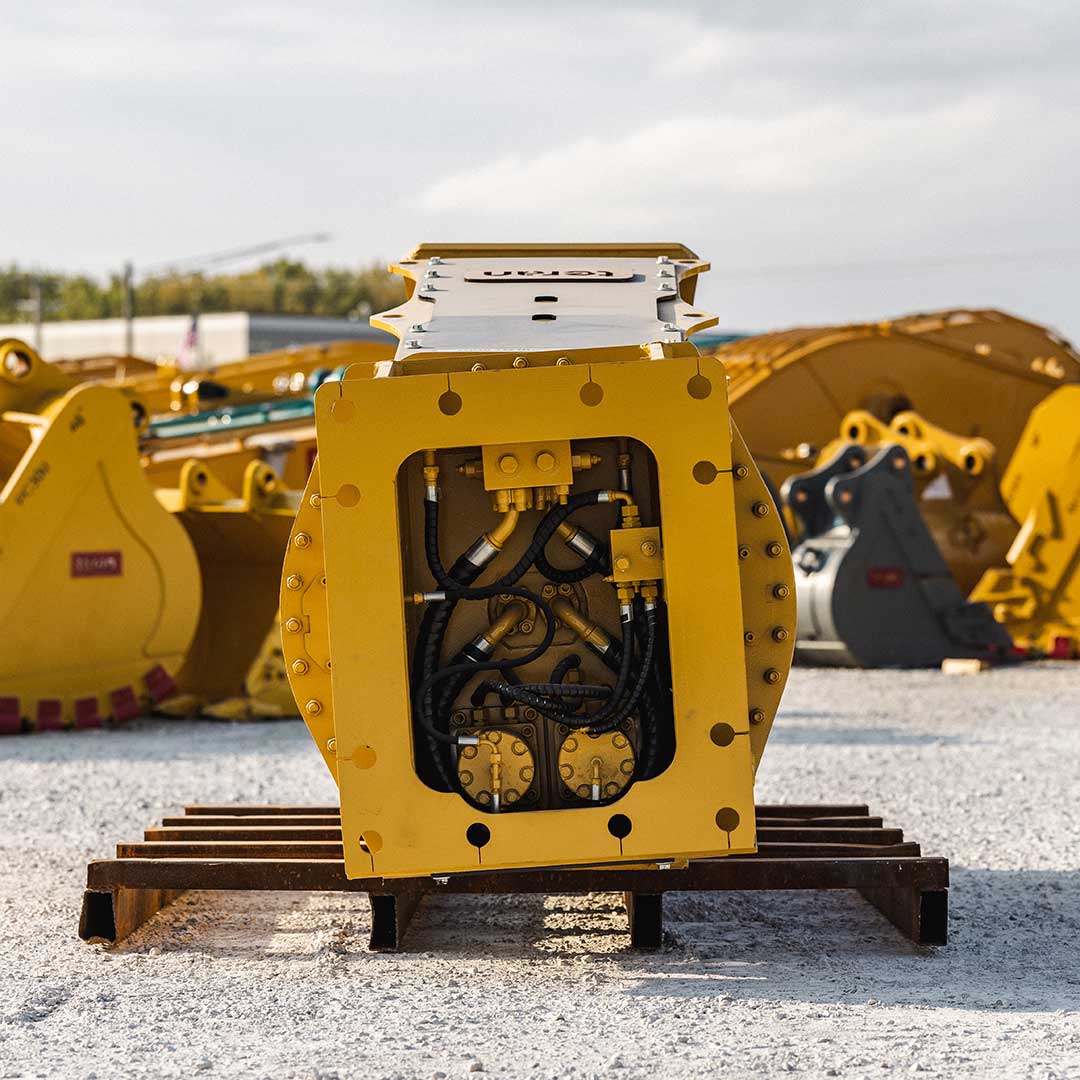 TERAN 7055" LBS TDSH35 Rotating Shear, Excavator Attach