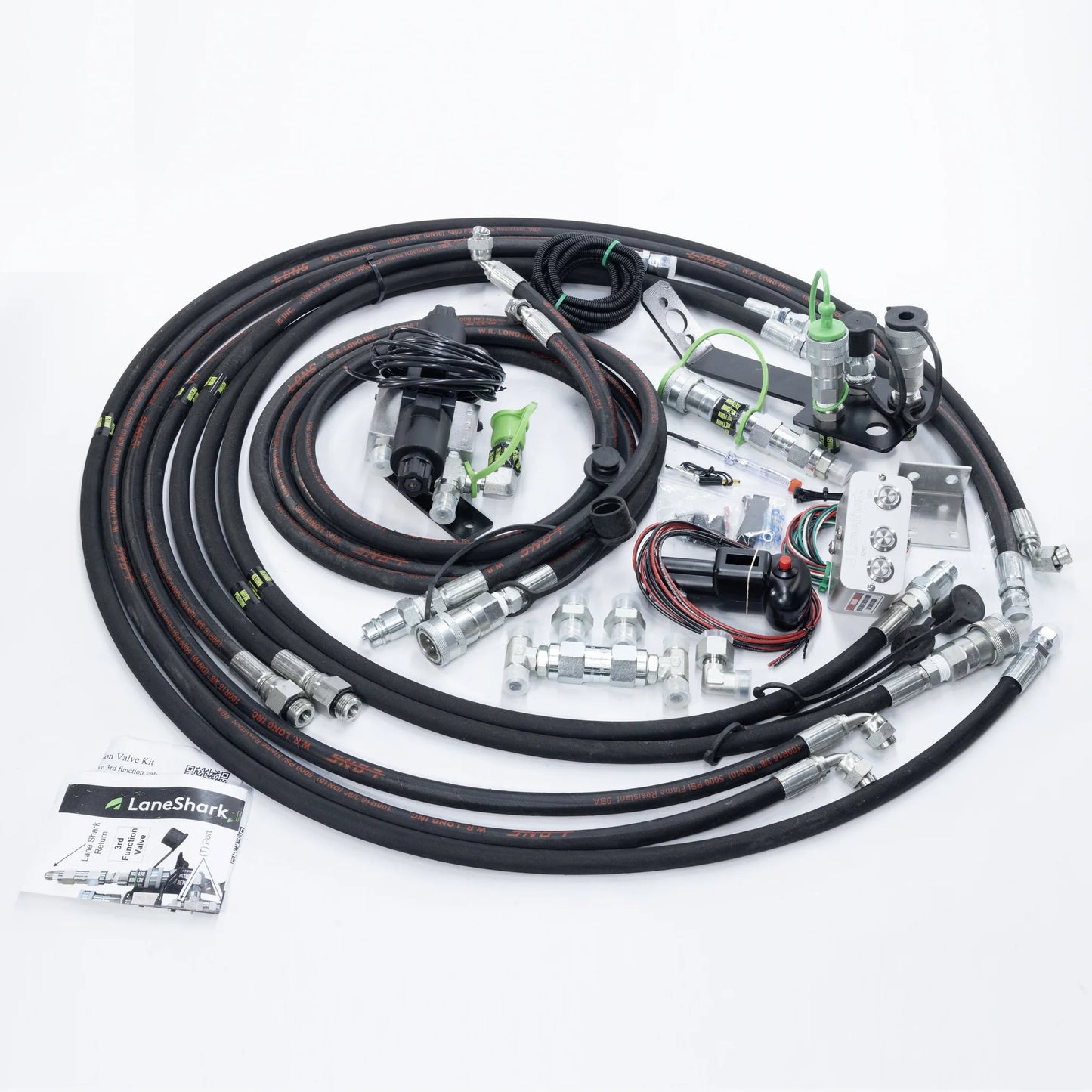 Lane Shark Comfort Ride Loader Suspension System | Model CR10 & CR20 | Hydraulic Hose Diameter 3/8" | 20 To 125 HP | For Tractors