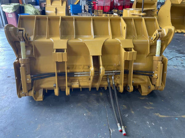 Bedrock Attachments 4-in-1 Multi-Purpose Bucket | Width 96" | Model TLB953-96-1.5-4in1 | Capacity 1.5 m³ | For CAT 953D Wheel Loaders