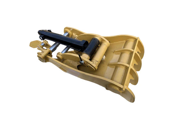 Bedrock Attachments Pin-On Thumb | Model ET110-PO4T54 | Width 43.3" | Pin Size 110mm | 4 Teeth | Machine Size 45-50 Ton | For Excavators