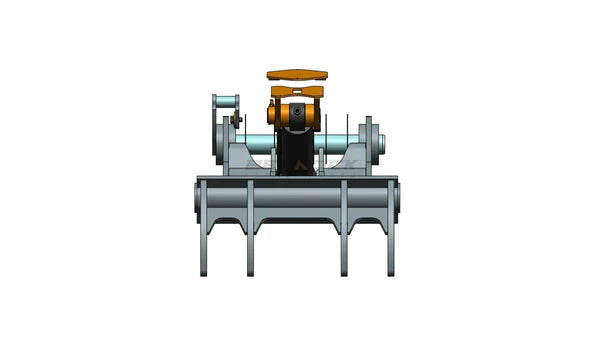 Bedrock Attachments Pin Grabber Thumb | Model EPT110-PG4T60W | Width 49.6" | Pin Size 110mm | 4 Teeth | Machine Size 45-50 Ton | For Excavators
