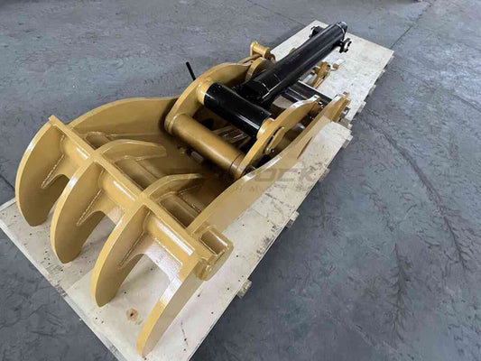 Bedrock Attachments Pin Grabber Thumb | Model ET100-PG4T54 | Width 43.3-Inch | Pin Size 100mm | Machine Size 30-36 Ton | For Excavators