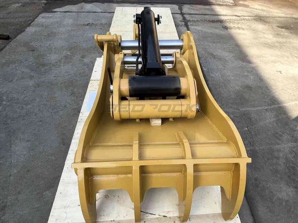 Bedrock Attachments Pin-On Thumb | Model ET110-PO4T54 | Width 43.3" | Pin Size 110mm | 4 Teeth | Machine Size 45-50 Ton | For Excavators