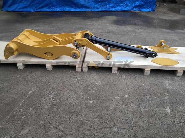 Bedrock Attachments Pin-On Thumb | Model ET65-PO4T36 | Width 26" | Pin Size 65mm | 4 Teeth | Machine Size 12-15 Ton | For Excavators