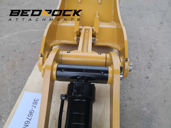 Bedrock Attachments Pin-On Thumb | Model ET70-PO4T42 | Width 33.9" | Pin Size 70mm | 4 Teeth | Machine Size 15-18 Ton | For Excavators