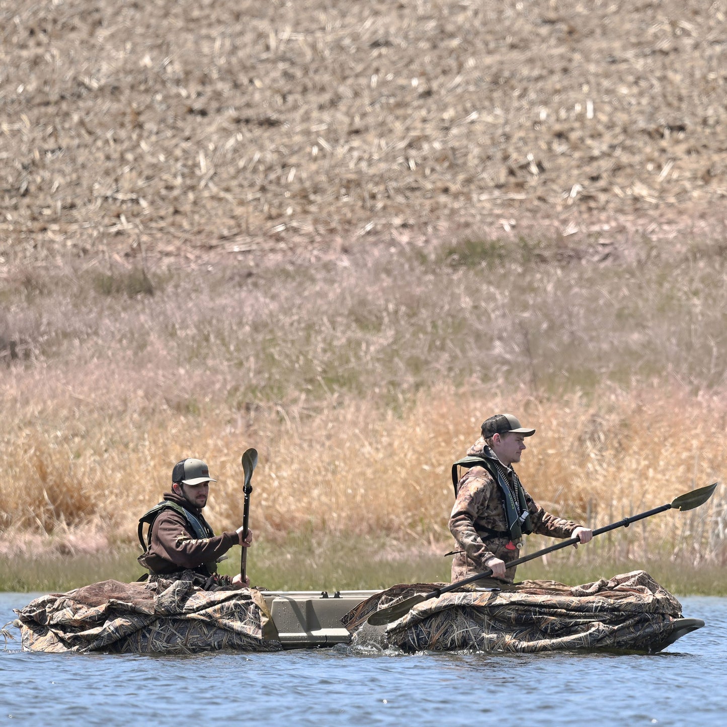 Beavertail | Stealth 1200 Sneakboat | Length 12' Feet | 550 lb Capacity | 2HP Max Motor | For Hunters, Anglers & Shallow Water Navigation