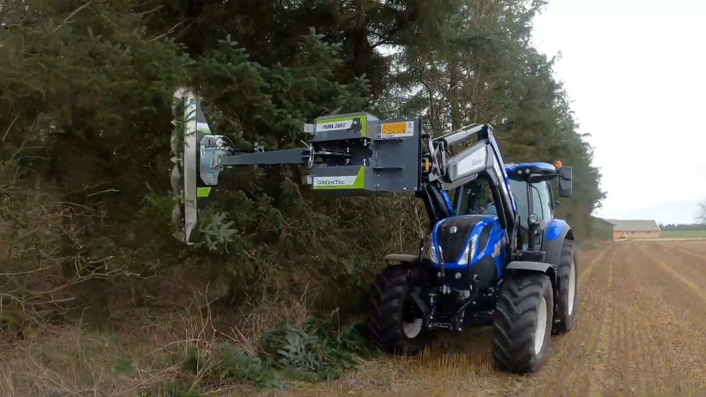 GreenTec Tree Saw | Model LRS-1602 | Working Width 5' 3" Ft | Horsepower 40+ HP | For Tractors