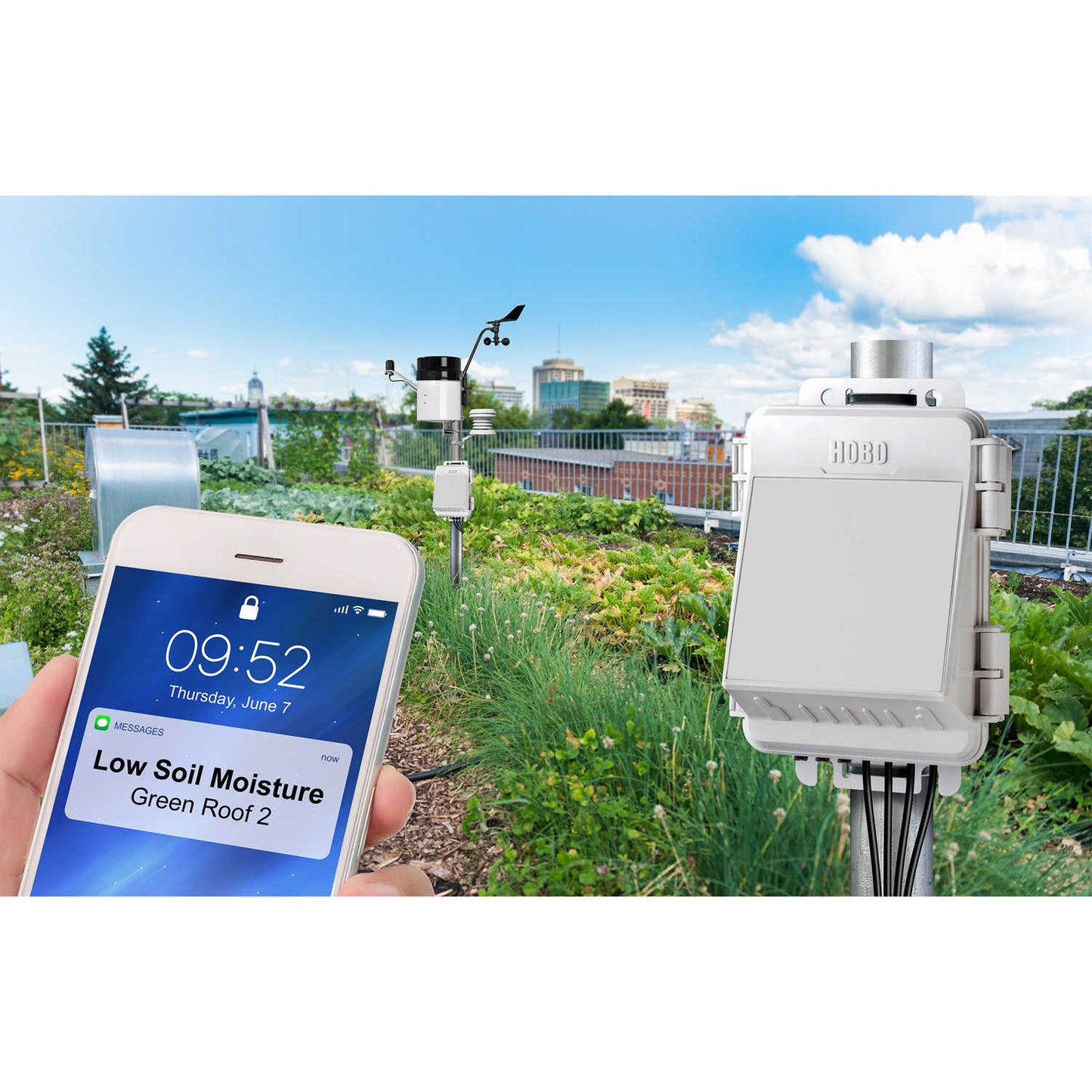 Hobo | MicroRX Weather Station With Battery | Environmental Monitoring