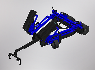 Progressive Ag Innovations Roller Crimper | Model 41NT-5S | 41' Width | 180HP | Pull Type
