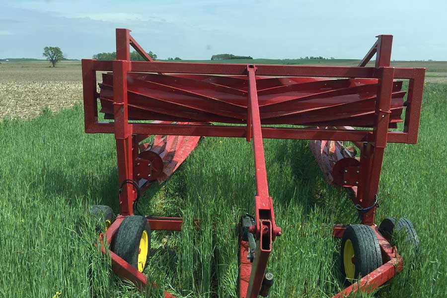 I&J Roller Crimpers | 8', 10' & 15.5' Cover Crop Rollers w/ Option of Custom-Built Sizes | Available in 3, 4, & 6-row | | For Tractors