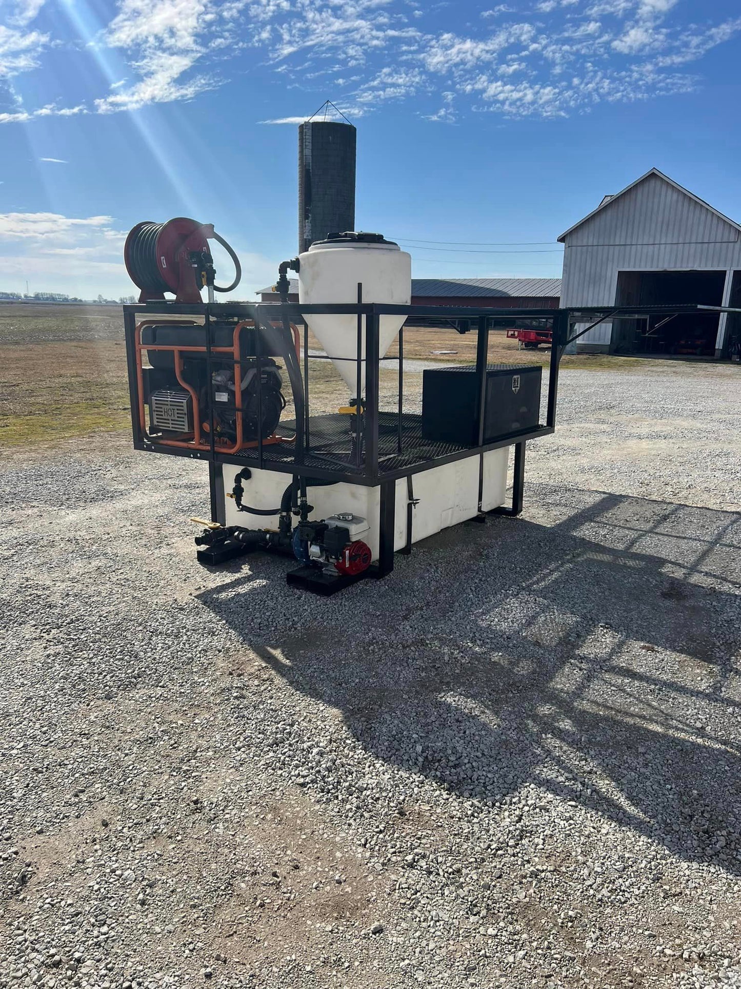 Pro Drone Truck Bed & Trailer Drone Tenders | Fold Out Truck Bed Ag Drone Tender System