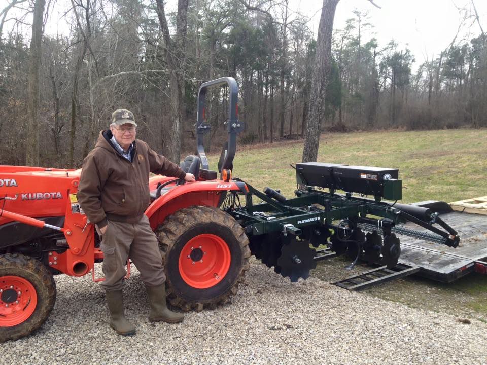 PLOTMASTER 6' Hunter 600 | Cultipacker, Seeder, Disk | Food Plot Planter | 3pt Hitch For Tractor
