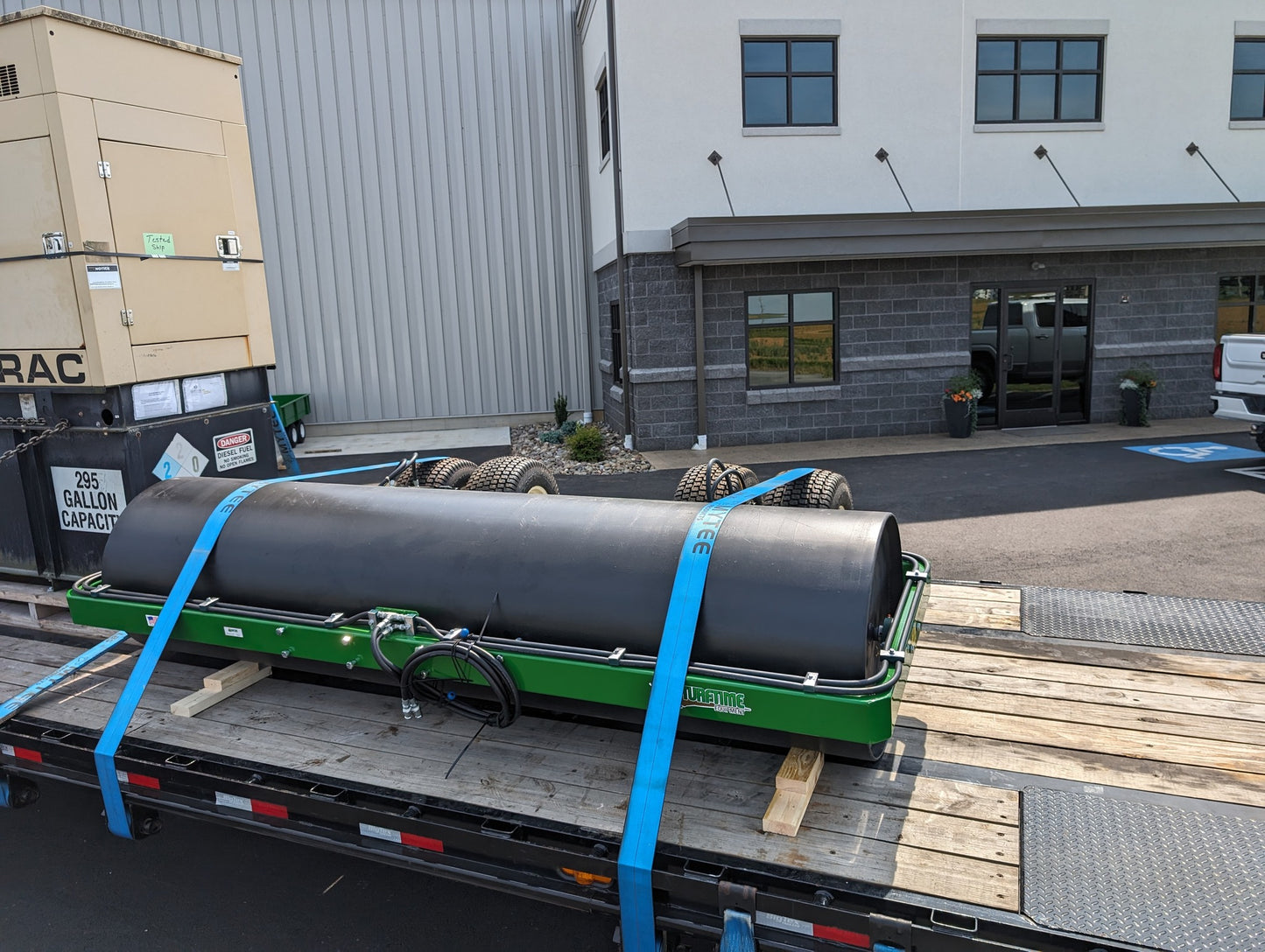 TurfTime Smooth Roller 3/8” Heavy Duty | Model AR-30 Series | 60"-144" Rolling Width | 30" Roller Diameter | For Tractor / Skid Steer