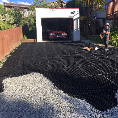 Diamond Grid Soil Stabilization Underlayment