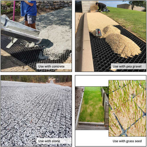 Diamond Grid Soil Stabilization Underlayment