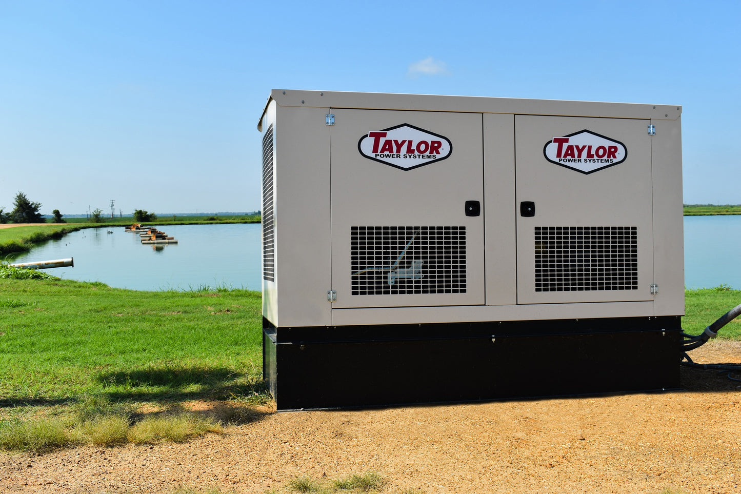 Taylor Power System Standby-NG/LP Generator | Model TG-125 | Horsepower 230-261 HP | Power Output 125kW (155kVA) | Open & Enclosed Unit
