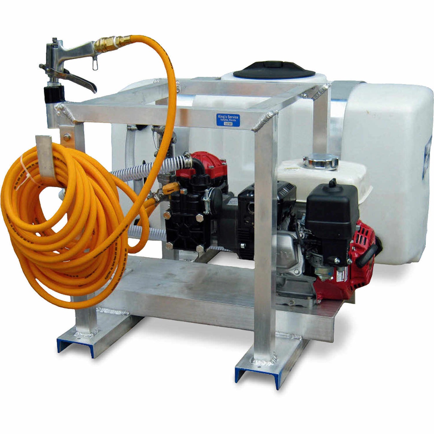 King’s Sprayers® | Skid Sprayers | 50 - 100-Gallon Capacity | With 5.5 hp Honda® Engine & Diaphragm Pump