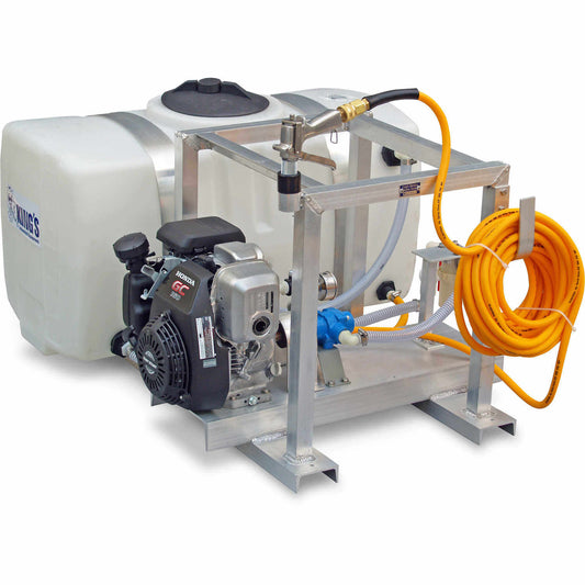 King’s Sprayers® | Skid Sprayer With 5 HP Briggs And Stratton Vanguard Engine & 4-Roller Pump
