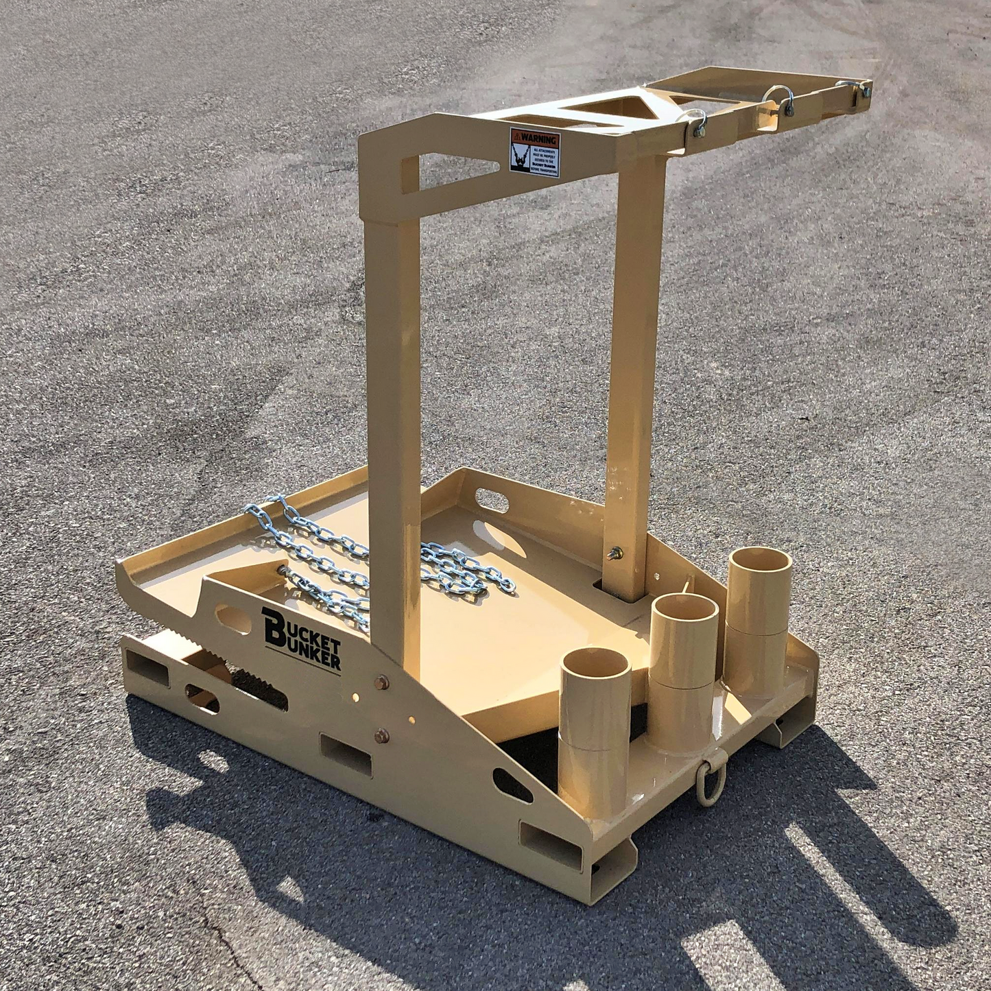 BUCKET BUNKER Auger Lite - Mini | Width 30" | Length 45" | Hydraulic Flow Range 8–15 GPM | For Skid Steers