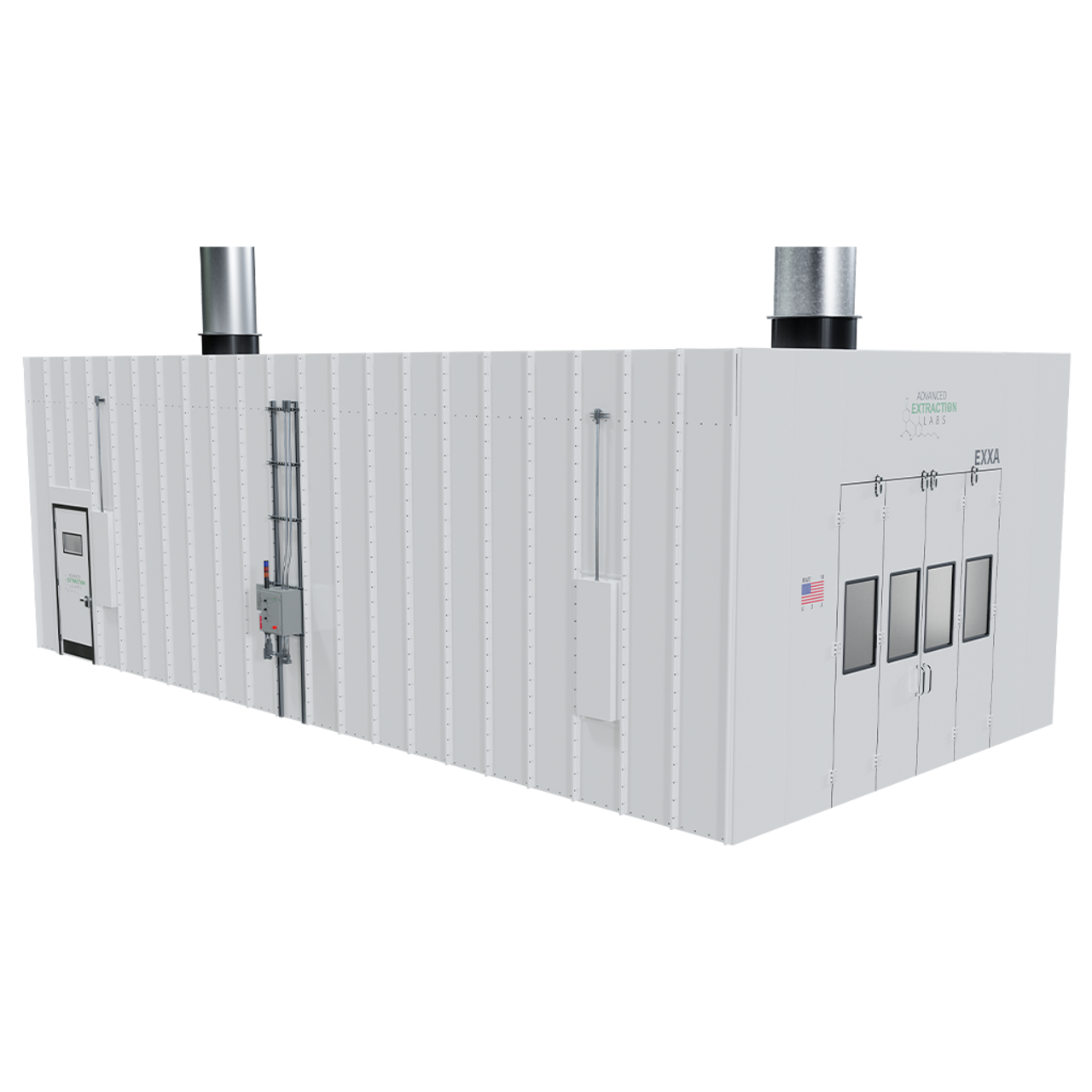 Advanced Extraction Labs Exxa Series C1D1/C1D2 Indoor Booth Extraction Booth