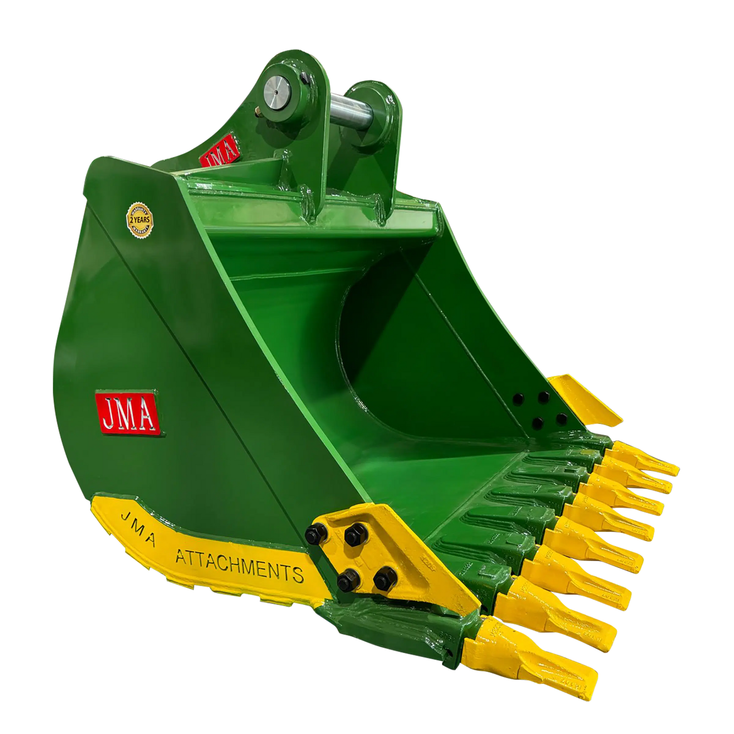 JMA Attachments Heavy Duty Digging Bucket | Bucket Width 18", 24", 30", 36", 42" & 48″ Inches | Pin Size 65mm | For 10 – 15 Tons Excavators