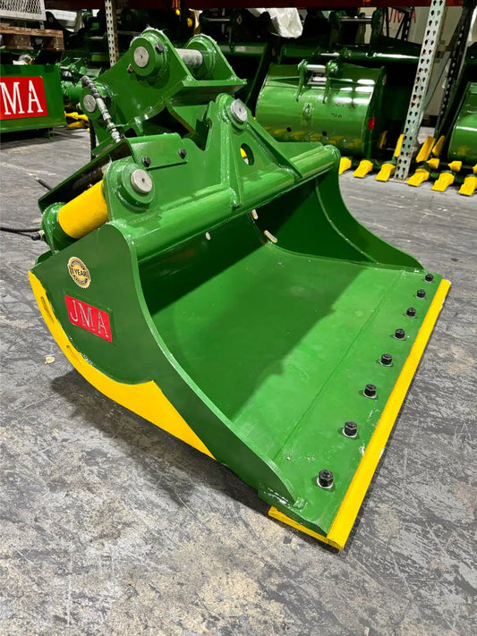 JMA Attachments Tilt Bucket | Model EC5S | Bucket Width 48" inches | Pin Size 45mm | For 4.5 – 6.5 Tons Mini Excavators