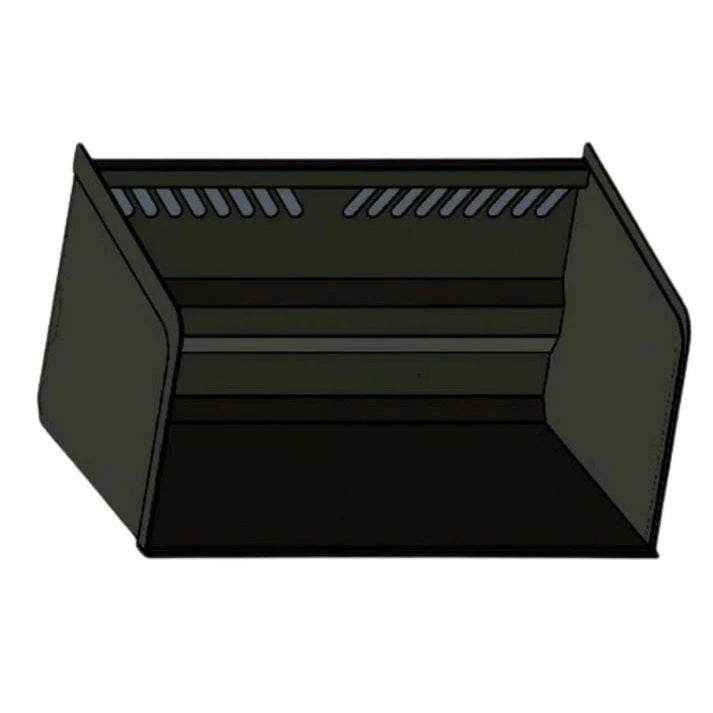 Top Dog Attachments Toro Dingo Light Material Snow Bucket | Width 48" | Capacity 0.8 CU/YDS | Oil Flow Range 8-12 GPM | For Mini Skid Steer