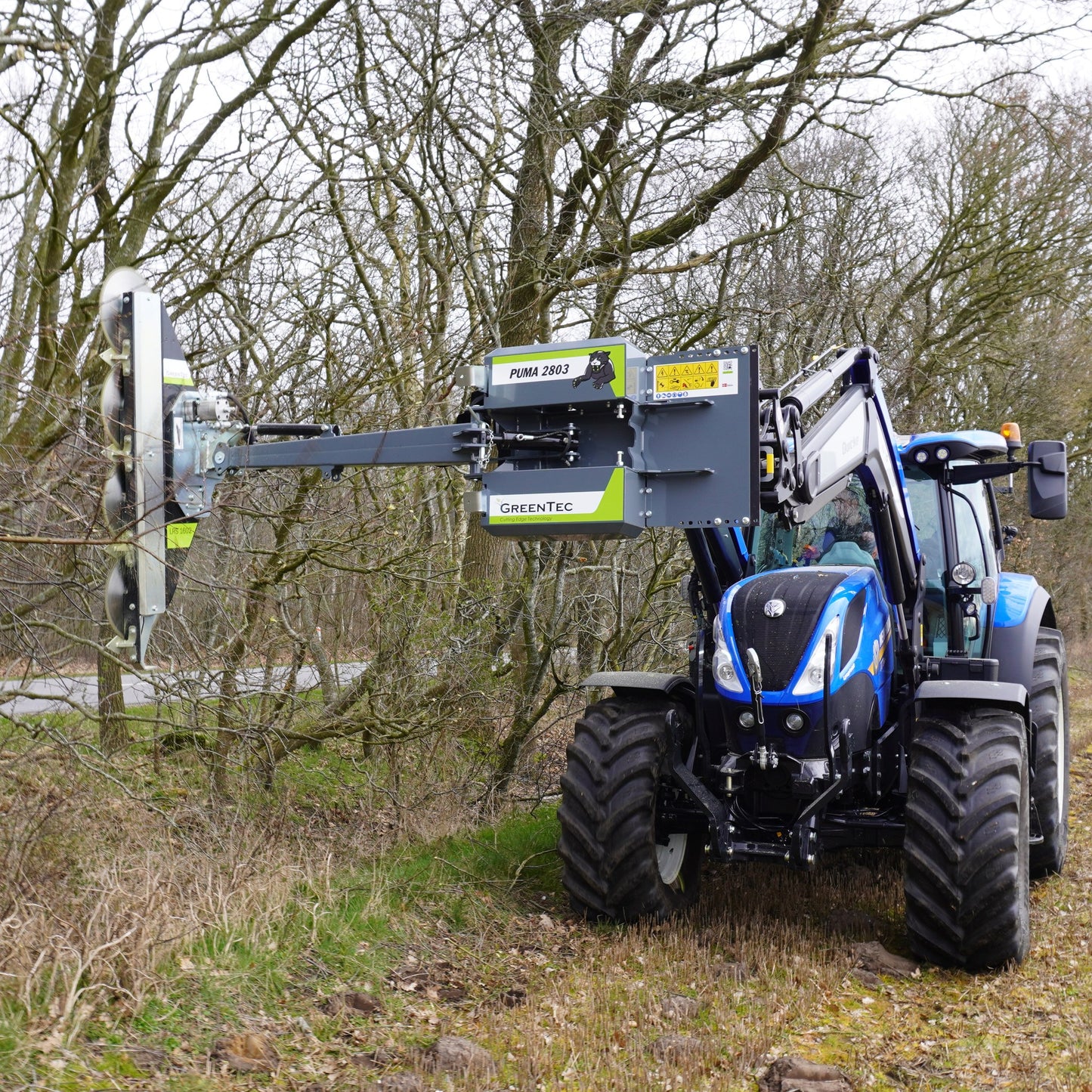 GreenTec Tree Saw | Model LRS-1602 | Working Width 5' 3" Ft | Horsepower 40+ HP | For Tractors
