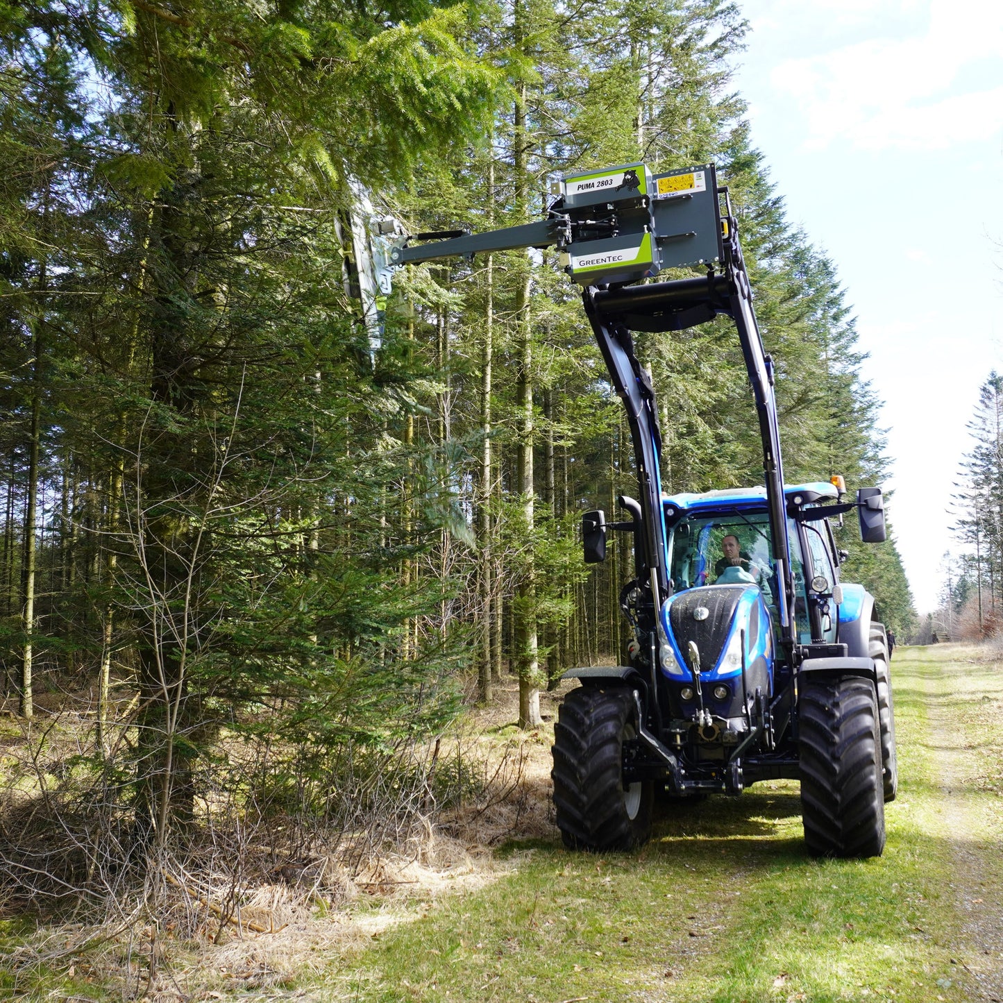 GreenTec Tree Saw | Model LRS-1602 | Working Width 5' 3" Ft | Horsepower 40+ HP | For Tractors