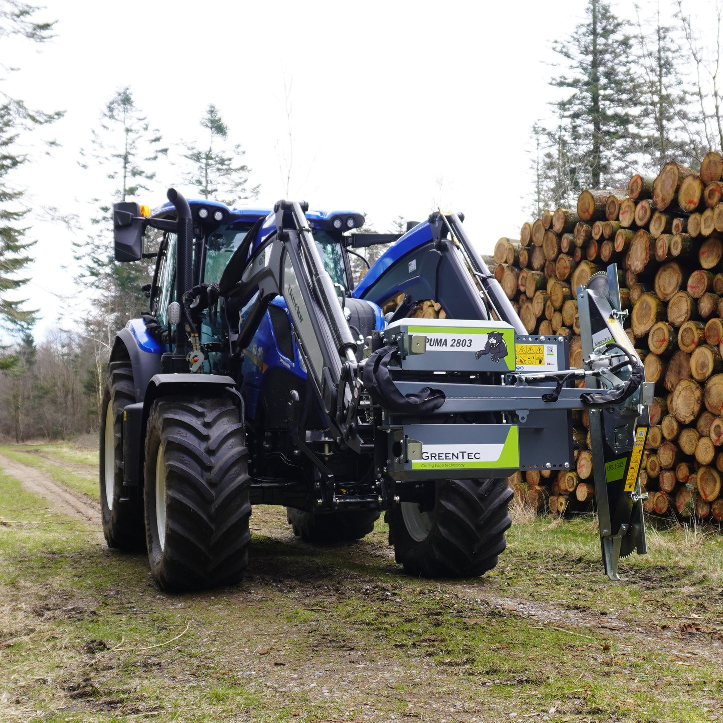 GreenTec Tree Saw | Model LRS-1602 | Working Width 5' 3" Ft | Horsepower 40+ HP | For Tractors