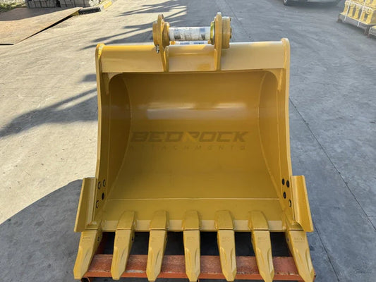 Bedrock Attachments General-Purpose Bucket | Width 48" | Capacity 0.8 CU M | Machine Size 10-14 Tons | For Excavators CAT 312