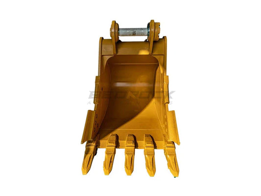 Bedrock Attachments Heavy-Duty Bucket & Adjuster GP | Width 48-Inch | Capacity 1.6 CU M | Machine Size 30-50 Tons | For Excavators CAT 336D, 345C/D, 349E