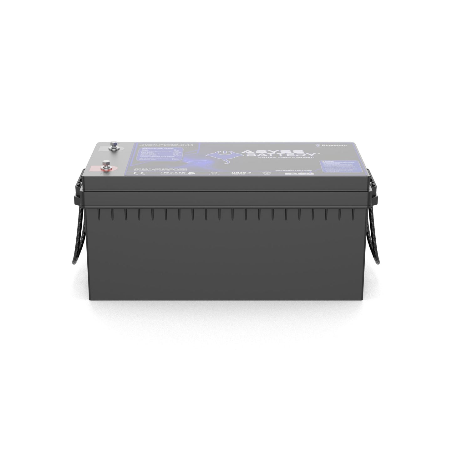 Abyss® | Lithium Golf Cart Battery | Model AB-48V105-BT | Voltage 48V 105Ah | Group 8D | Bluetooth BMS | IP65 Waterproof | For EZGO®, Club Car®, Yamaha®