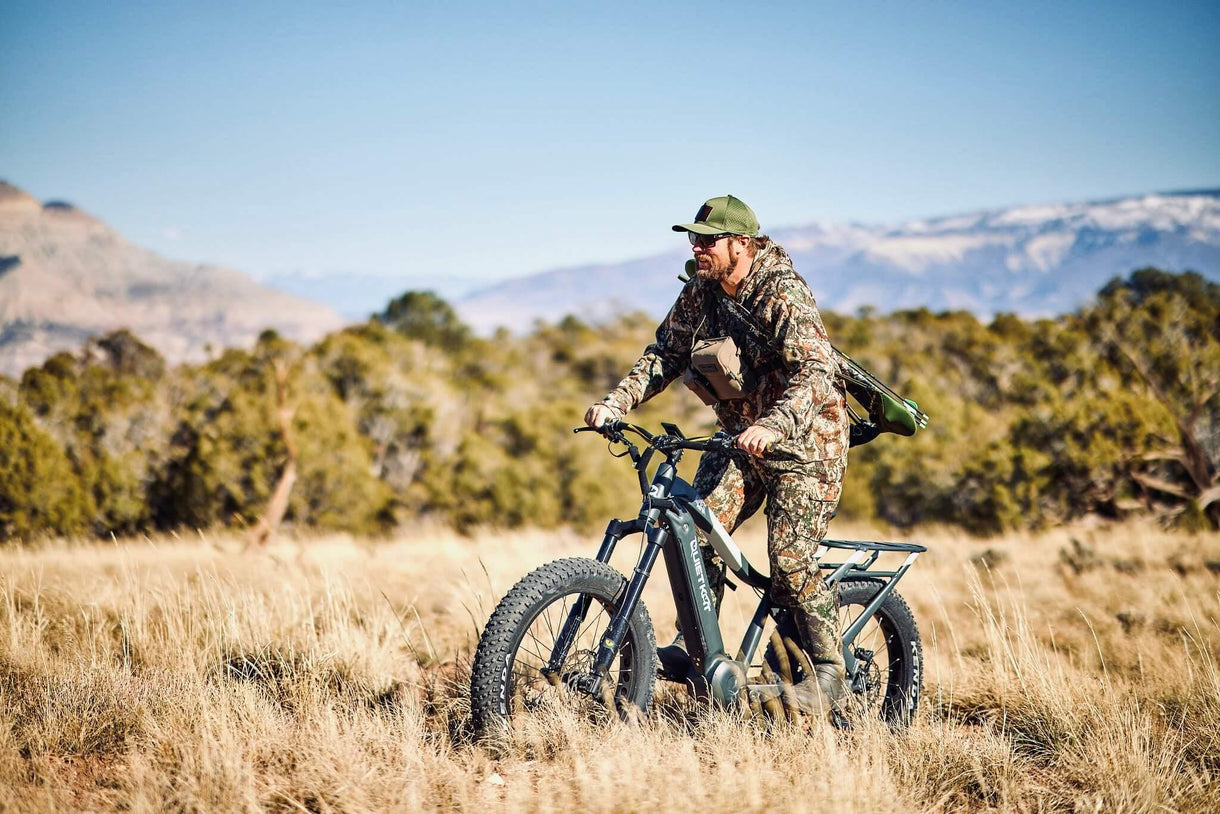 QuietKat Apex Pro Electric Hunting Bike | 1000W Motor | 17.25AH/48V Battery