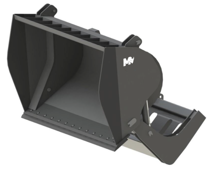 Mazio Fronts Loader High Tip (Dump) Bucket | Width 98.4" | Machine Size 12–18 Tons | For Loaders