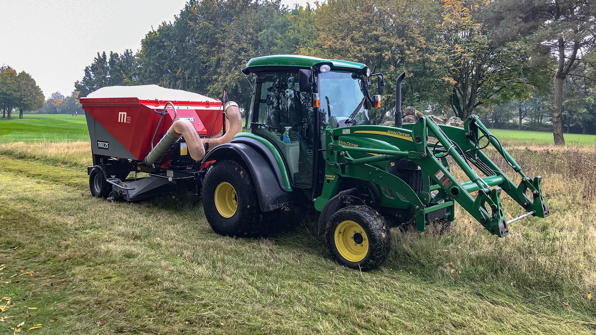 TRILO Vacuum Trailer Multipurpose Model M3 Working Width 75