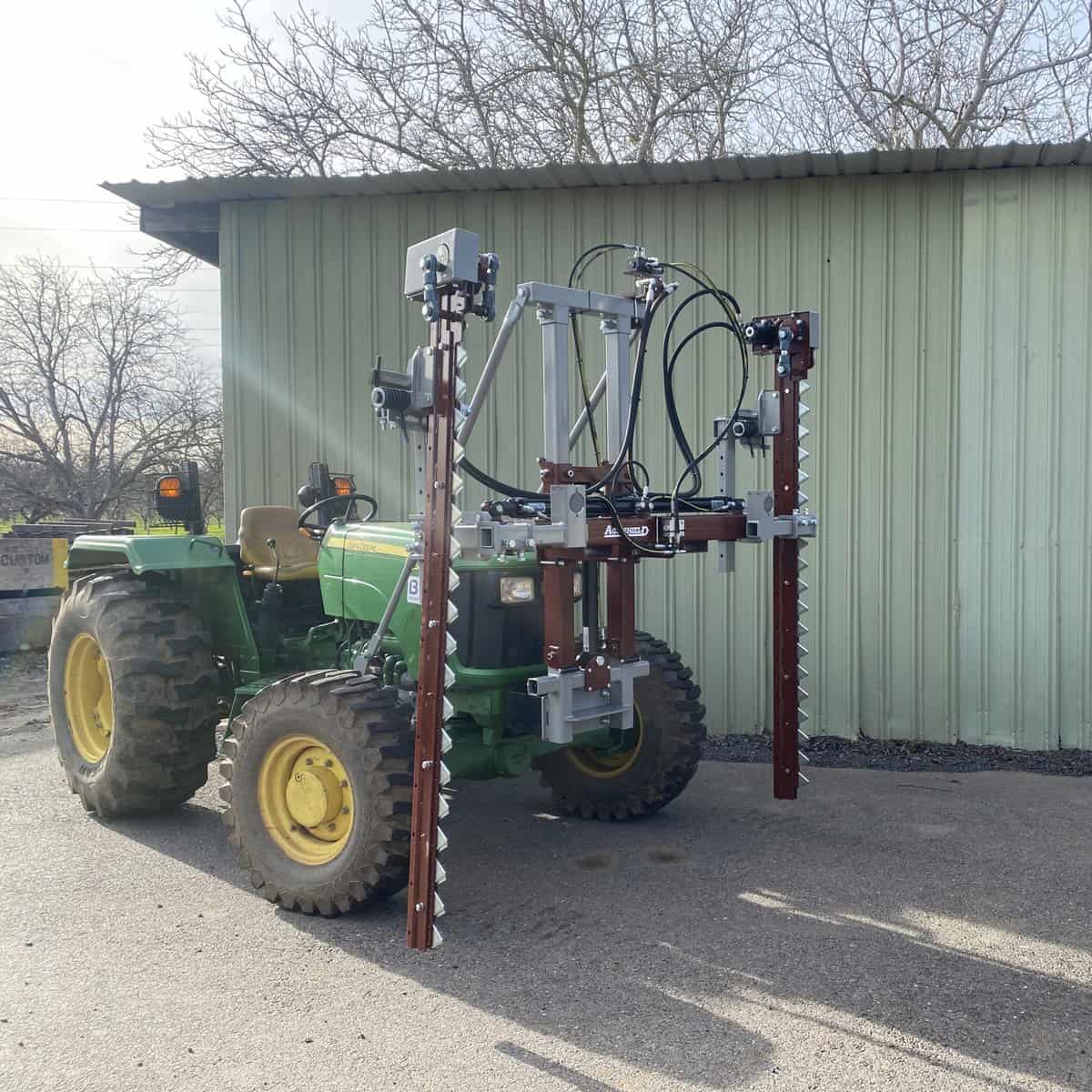 Agrishield Multi-Purpose Double Sickle Bar Trimmer | 3300 Series | Bar Size 42" & 60" | For Tractors