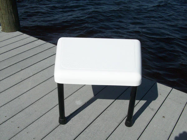 RIO MARINE CUSTOMS | Rough Water Casting Platform | Model RWCP01 | 20" D x 18" (Front) x 23" (Rear) x 15" H | Durable and Stable Fishing