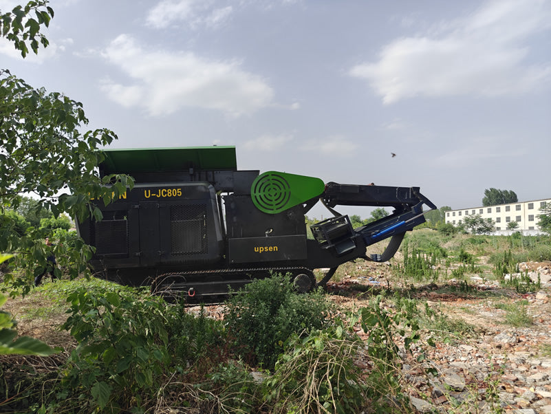 Upsen Heavy Duty Mobile Jaw Crusher | Model U-JC805 | Hopper Size 2200mm x 3200mm | Engine Horsepower 125 HP