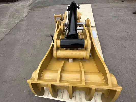 Bedrock Attachments Pin-On Thumb | Model ET100-PO5T54 | Width 43.3-Inch | Pin Size 100mm | 5 Teeth | Machine Size 30-36 Ton | For Excavators