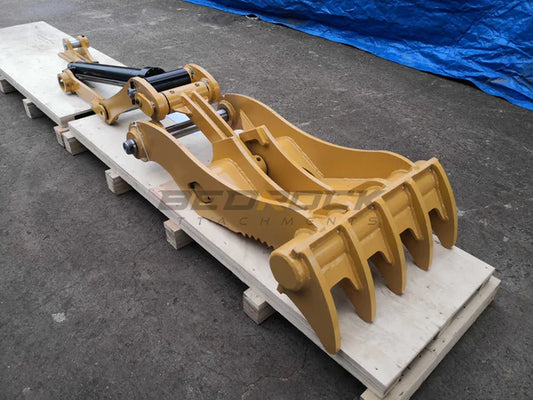 Bedrock Attachments Pin-On Thumb | Model ET65-PO5T36 | Width 30.3" | Pin Size 65mm | 5 Teeth | Machine Size 12-15 Ton | For Excavators