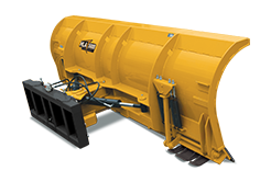 HLA Attachment Snow Blade Less Frame | Steel Edge | Model 3000 Series | 6'-10' Multiple Width | For Tractor