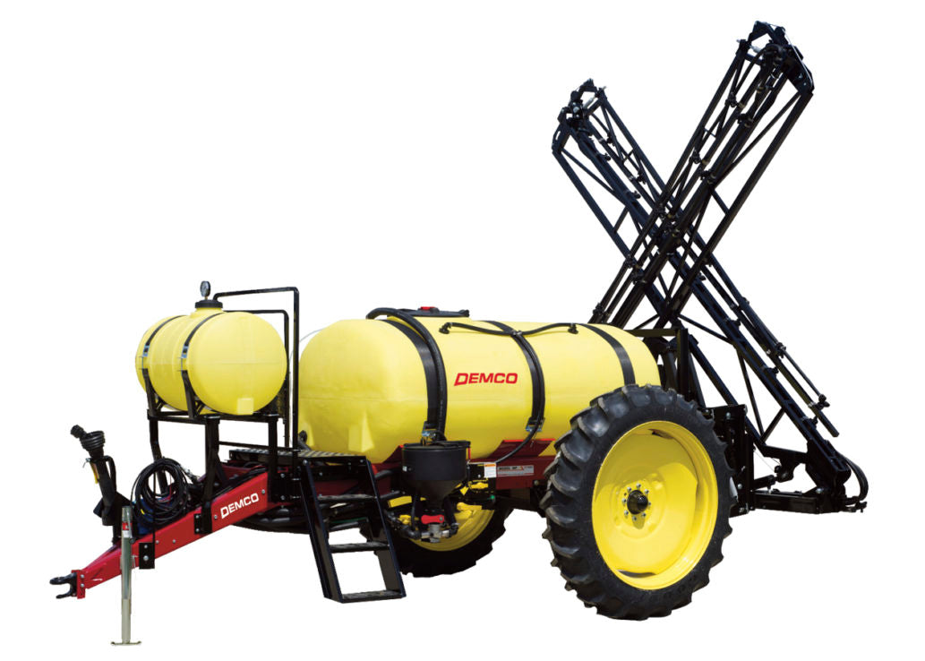 Demco | Big Wheel Sprayer | Model 500 Gallon | X-Fold Boom 45′ To 60′ | Horsepower 90 To 200 HP | For Tractor
