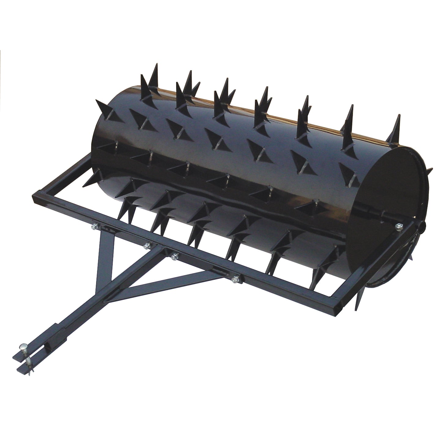 Field Tuff 48" Wide Drum Spike Aerator – 108 Spikes & 32-Gallon Drum Capacity | Horsepower 14+ HP | For ATVs, UTVs & Lawn Tractors