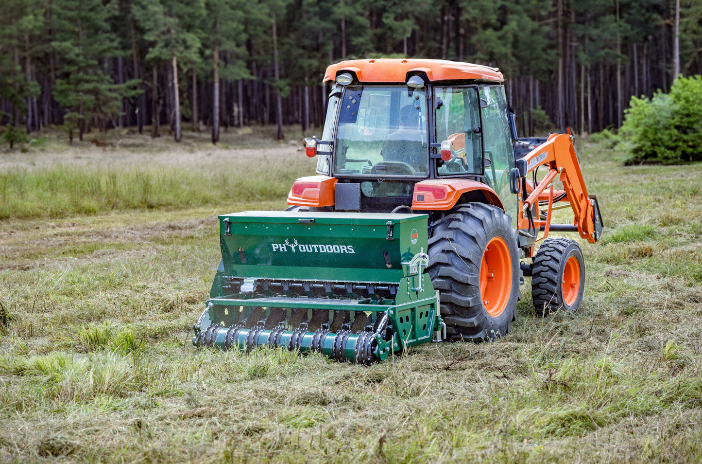 PH Outdoors M5 5' No Till Drill: Entry Level | Working Width 60" | Horsepower 55 HP | For Tractors