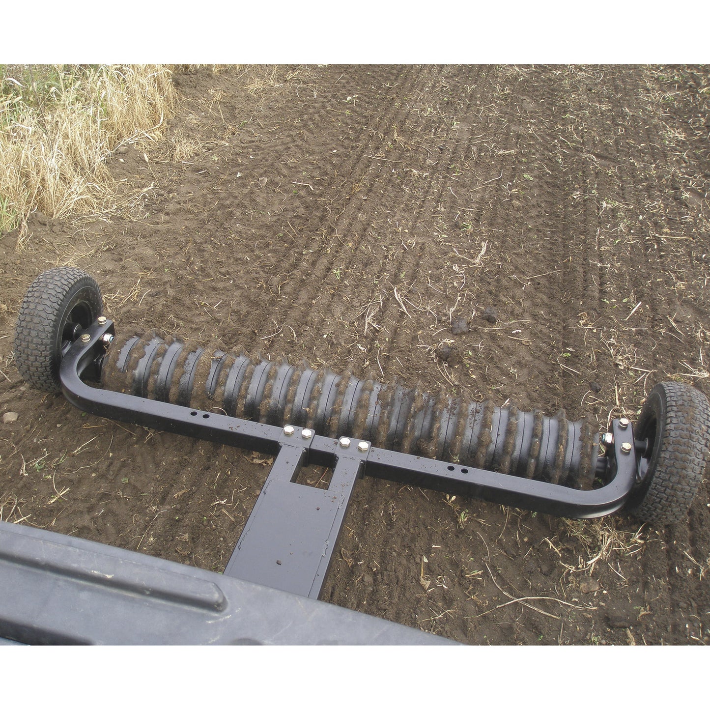 Field Tuff 48" Cultipacker – 4 ft. Coverage with 21 Cast Iron Packer Wheels | Towing Power 18–30 HP / 400cc+ | For ATVs, UTVs & Tractors