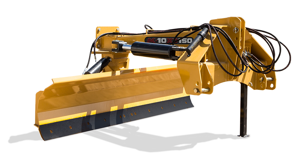 MK Martin | Grader Blades | Model 8XD, 9XD, 9XD, 10XD, MK588OT & MKGB567 | Working Width 60″ – 120″ | 3‑Point Hitch | Horsepower 30 – 150 HP | For Tractors