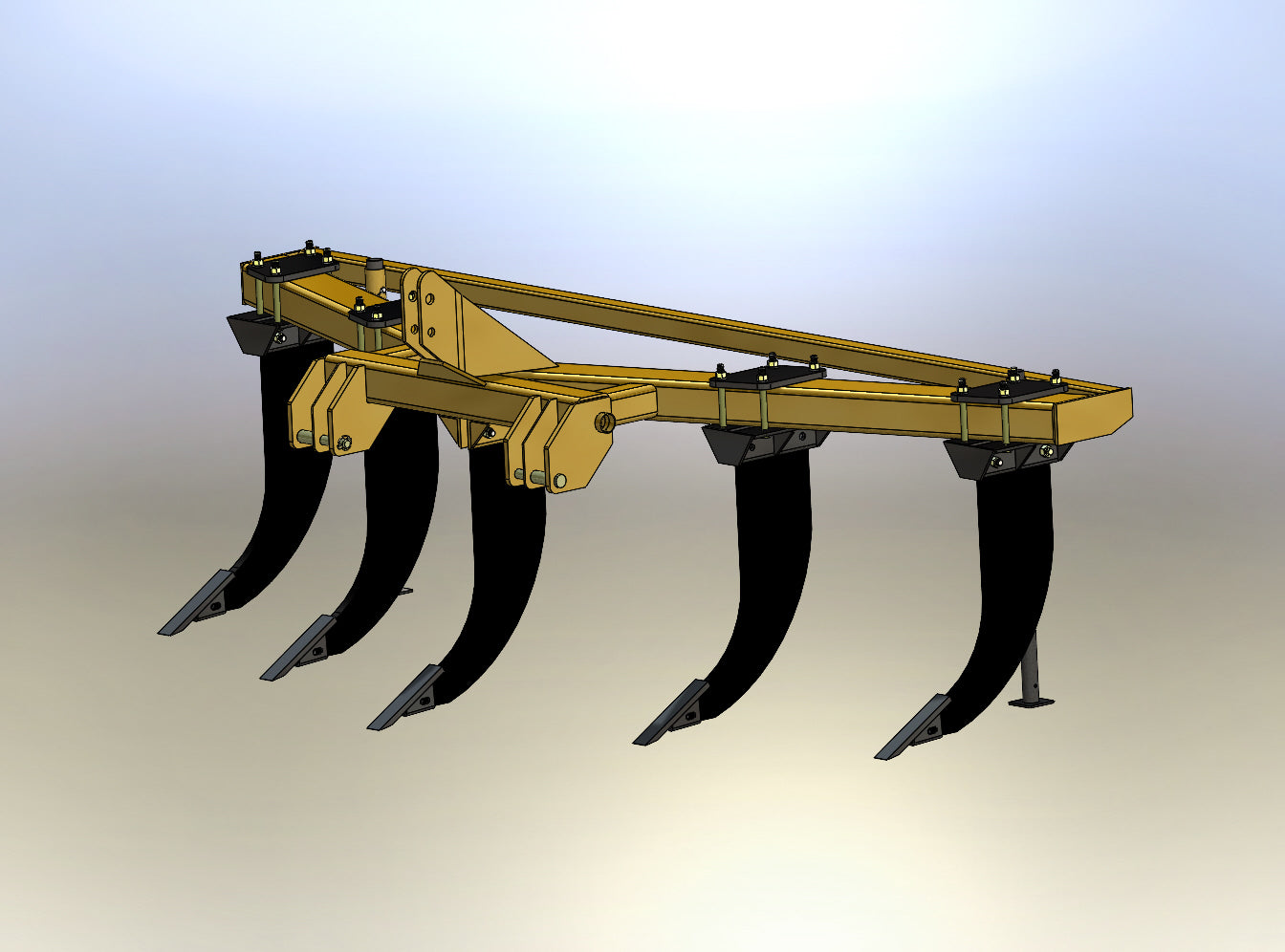 Northstar Attachments V-Ripper Subsoiler | 1 to 7 Shank | Standard & Heavy Duty | 45 to 195 HP Max | For Tractor
