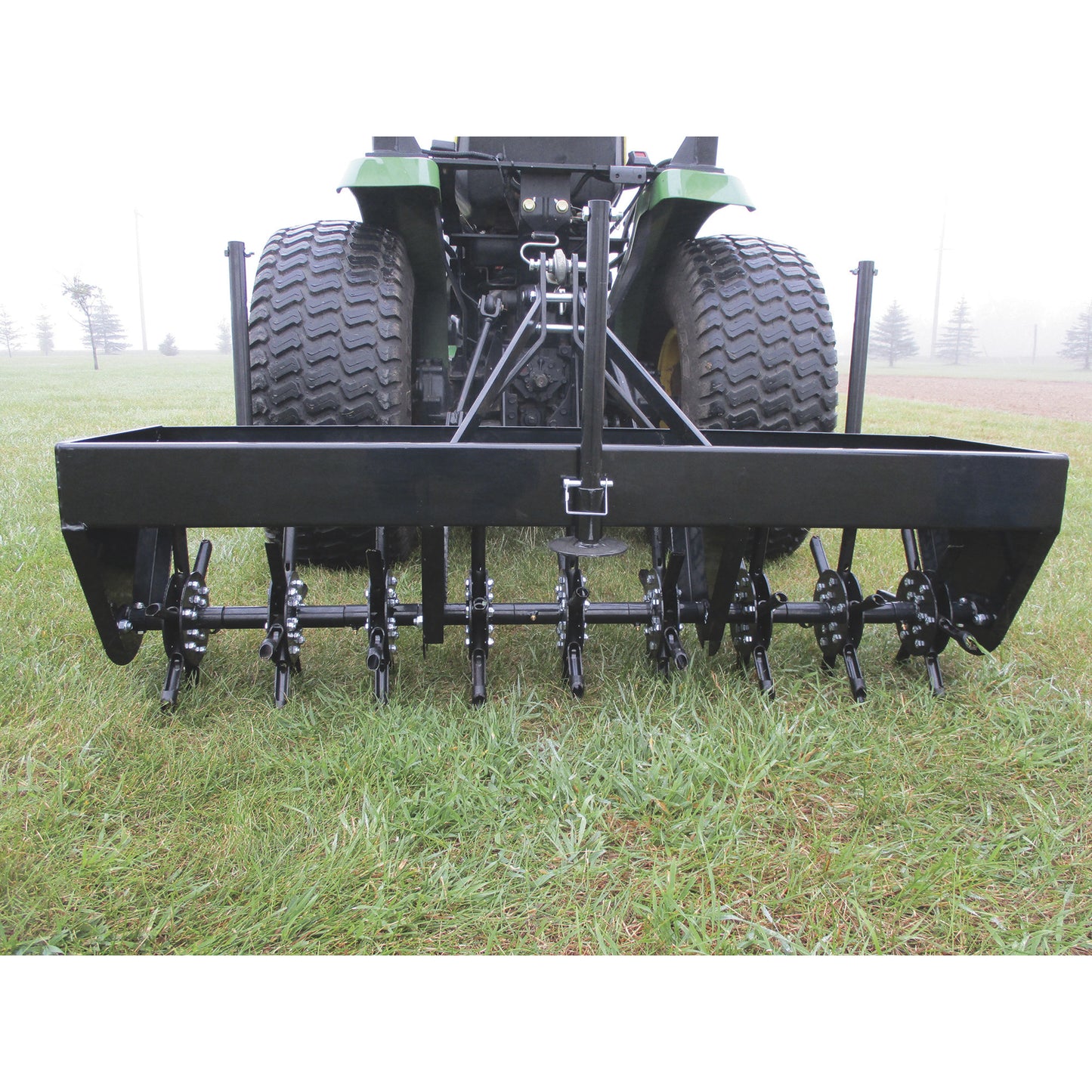 Field Tuff 60" 3pt Plug Aerator | Horsepower 18–30 HP | For Tractors